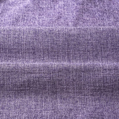 HPUK Linen Throw Pillow Covers Pack of 2, 18x18 Inch Accent Cushion Covers for Living Room, Bedroom, Decorative Solid Color Pillow Covers for Couch, Sofa, Chair, Lavender Mist