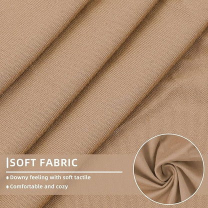 hyha Waterproof Couch Cushion Covers, Stretch Sofa Couch Seat Slipcover for Dog Washable, Non-Slip Waterproof Outdoor Cushion Covers for Patio Furniture Replacement (1 Piece for Small, Camel)