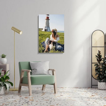 24" x 36" Personalized Photo to Canvas Print Wall Art - Custom Your Picture on Wall Art