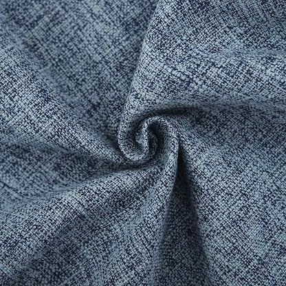 HPUK Linen Throw Pillow Covers Pack of 2, 20x20 Inch Accent Cushion Covers for Living Room, Bedroom, Decorative Solid Color Pillow Covers for Couch, Sofa, Chair, Blue