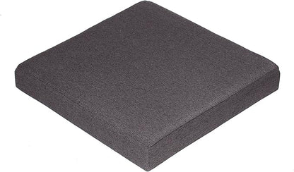 BIRDROCK HOME Folding Storage Ottoman | Upholstered | 16 x 16 | Linen | Strong and Sturdy | Quick and Easy Assembly | Foot Stool | Black
