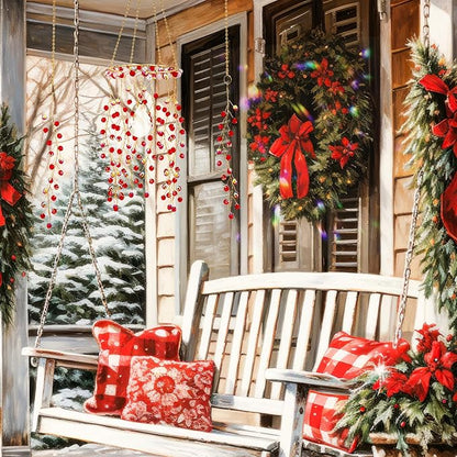 Suncalla 3 Pcs Crystal Suncatcher for Window Hanging Christmas Red Berry Crystal Sun Catcher Indoor Window Glass Wind Chimes Home Garden Decor Making Rainbow Xmas Gifts