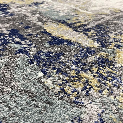 LUXE WEAVERS Gray 8 ft.x 10 ft Hampstead Abstract Area Rug