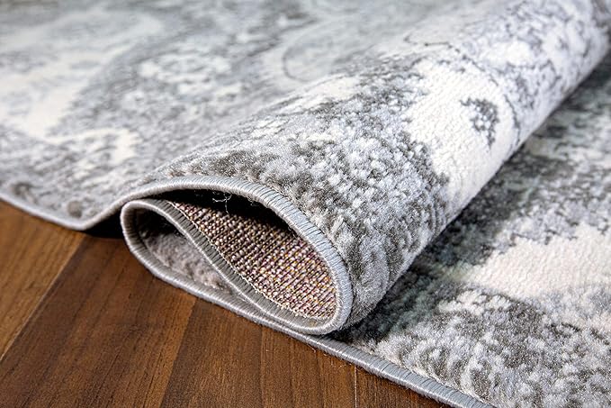 Rugshop Vintage Distressed Bohemian Runner Rug 2' x 7' Ivory