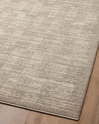 Loloi Darby Collection DAR-07 Pebble/Sand 2'-7" x 10'-0" Runner Rug