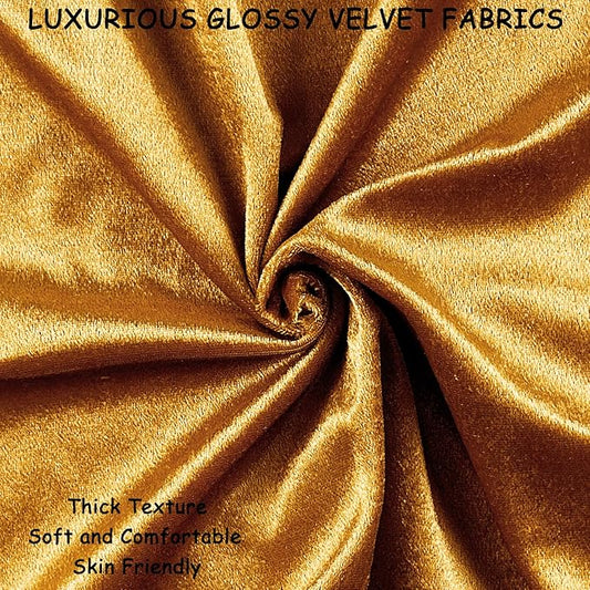 2 Pack 12x20 Pillow Cover Velvet Pillow Covers, Square Throw Pillow Covers for Living Room Decorations Throw Pillow Case, Throw Pillow Cover Cushion Cover for Home Sofa Bedroom Car, Dark Gold