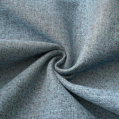 MIULEE Pack of 2 Decorative Linen Burlap Coastal Pillow Covers Farmhouse Accent Pillowcases for Sofa Car Couch Bedroom Living Room Decor 20x20 Inch Dusty Blue