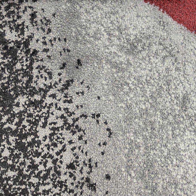 Persian Area Rugs 2305 Gray 5x7 Abstract Area Rug, 5 x 7 ft