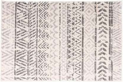 Rugshop Geometric Boho Perfect for high Traffic Areas of Your Living Room,Bedroom,Home Office,Kitchen Area Rug 2' x 3' Gray