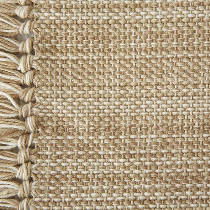 DII Variegated Tabletop Collection, Placemat Set3x19, Taupe, 6 Piece