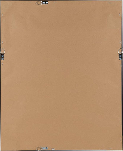 Kate and Laurel Calter Framed Linen Fabric Pinboard, 21.5x27.5, Gold