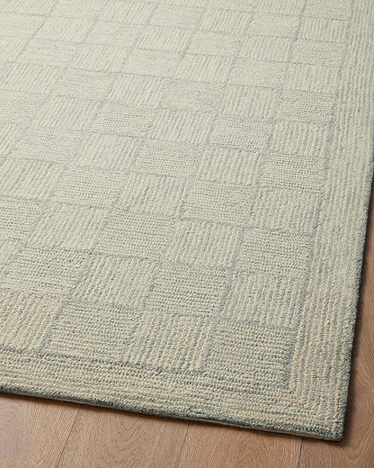 Loloi Chris Loves Julia Francis Collection FRA-03 Silver/Sky 11'-6" x 15' Area Rug
