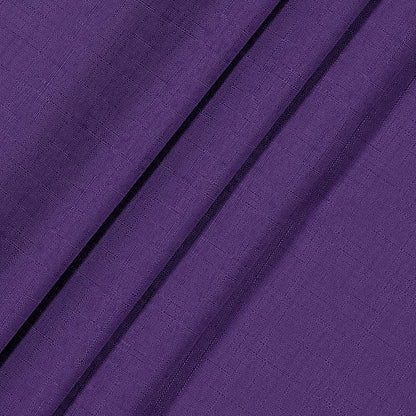 Eclipse Kendall Solid Blackout Window Curtains for Bedroom, 42" x 84", Purple, 1 Panel