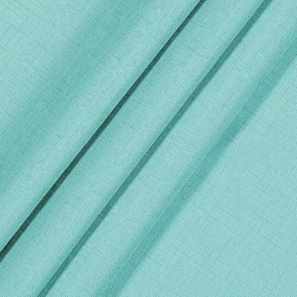 ECLIPSE Kendall Modern Blackout Thermal Rod Pocket Window Curtain for Bedroom or Living Room (1 Panel), 42" x 95", Pool