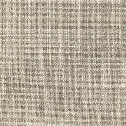 Amazon Basics Round Linen Ottoman with Storage, Tufted Upholstered Footstool for Living Room and Bedroom, 20" x 17", Linen Burlap Beige