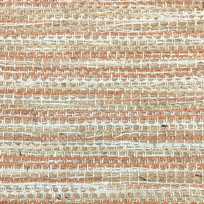 Hausattire Woven Table Placemats Set of 4 - Rust, Jute Boho Outdoor Table Mats for Kitchen Dining Decoration | Easy Clean Heat Resistant Farmhouse Dinner Placemat for Thanksgiving Decor - 13x19 Inch