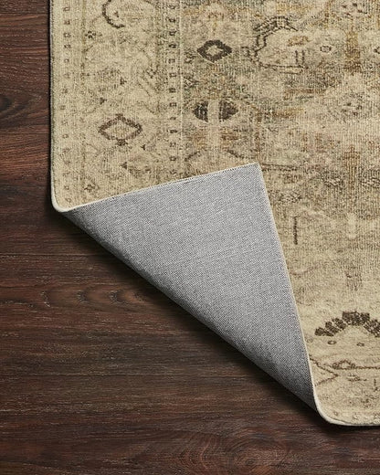 Loloi Margot Collection MAT-04 Antique/Sage 7'-6" x 9'-6" Area Rug feat. CloudPile, No-Shed Easy Clean Large Patterned Area Rug for Living Room, Bedroom, Dining Area