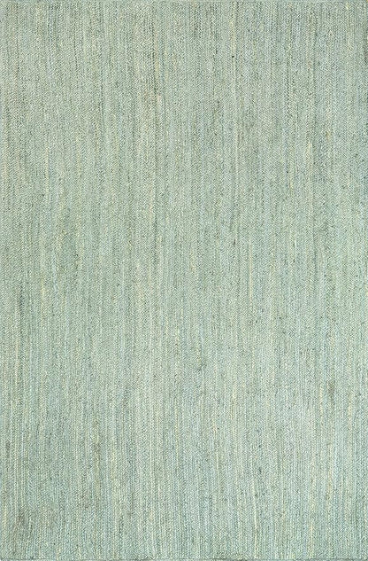 Nuloom Rigo Green, 3' x 5', Handmade, Jute, Soft and Textured, High Traffic, Stain Resistant, Easy Clean, Durable Area Rug for Bedroom, Living Room, Dining Space, Den, Foyer, Entryway