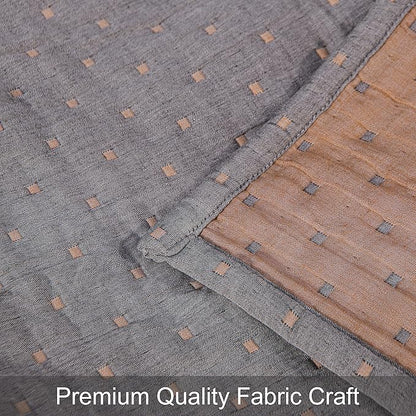 NTBAY 3 Layers Cotton Muslin 68x92 Twin Bed Blanket, Super Soft Breathable Thermal Yarn Dyed Quilt for Adults, Perfect Lightweight Blanket for Couch Sofa Bed All Seasons, Orange Dot