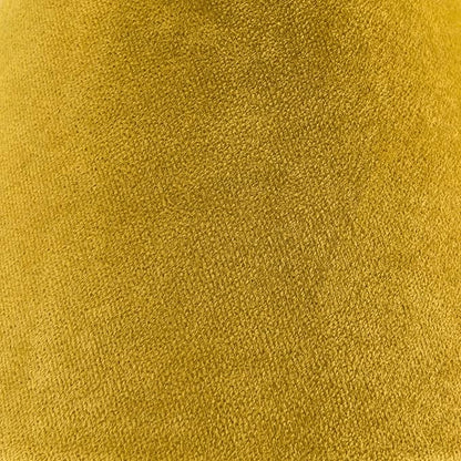 GO&SO Yellow Velvet Drum Lamp Shade Set of 2 Medium 13" Top x 13" Bottom x 10" High(Spider) Modern Lamp Shades For Table Lamps & Bedside Lamp Replacement Lampshade, Hand Crafted, Required Assembly