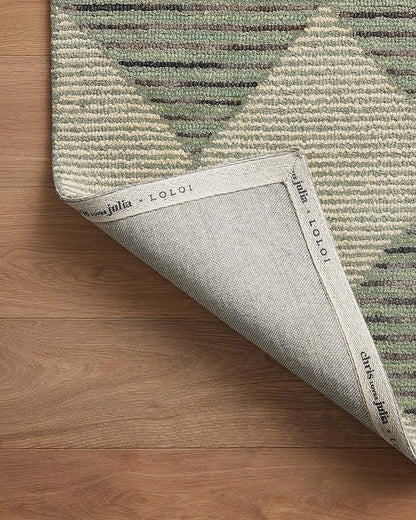 Loloi Chris Loves Julia Francis Collection FRA-01 Spa/Granite 2'-6" x 7'-6" Runner Rug