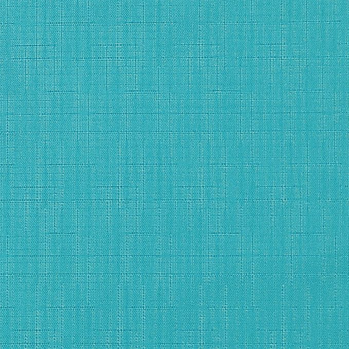 ECLIPSE Kendall Modern Blackout Thermal Rod Pocket Window Curtain for Bedroom or Living Room (1 Panel), 42 X 63, Turquoise