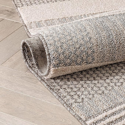 Well Woven Brer Beige Abstract Geometric Tribal Area Rug 3x5 (3'11" x 5'3")