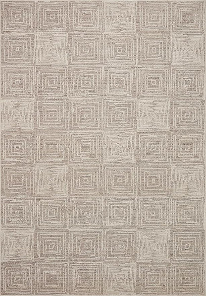 Loloi Darby Collection DAR-05 Beige/Grey 2'-7" x 4' Accent Rug