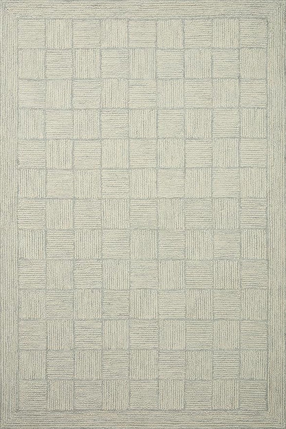 Loloi Chris Loves Julia Francis Collection FRA-03 Silver/Sky 11'-6" x 15' Area Rug