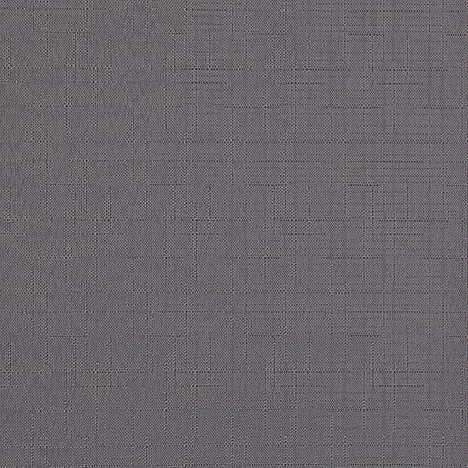 ECLIPSE Kendall Modern Blackout Thermal Rod Pocket Window Curtain for Bedroom or Living Room (1 Panel), 42" x 95", Charcoal