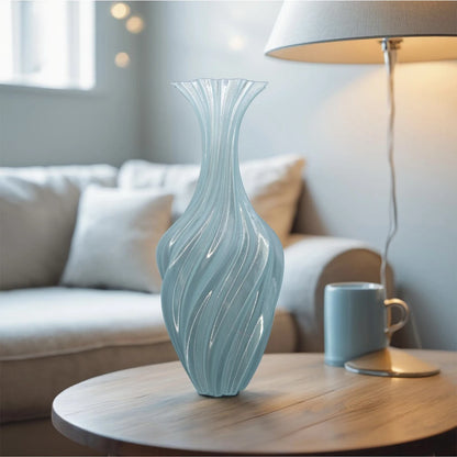 1PC Abstraction Plastic Vase For Home Living Room Office Flower Arrangement Decoration Crafts Wedding Table Centerpiece Vase